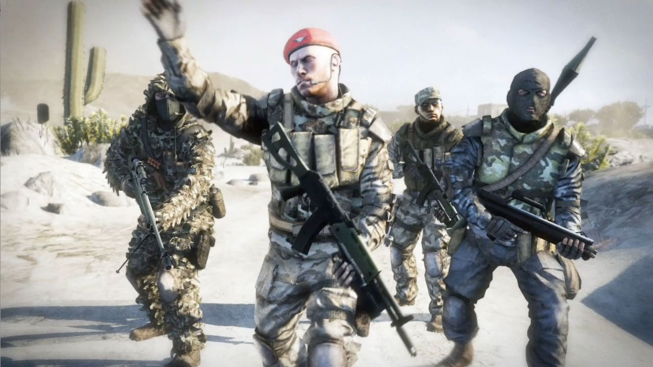 Какой онлайн в battlefield bad company 2